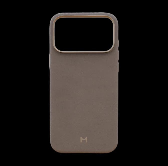 Чехол Magssory для iPhone 17 Pro Max Latte, экокожа