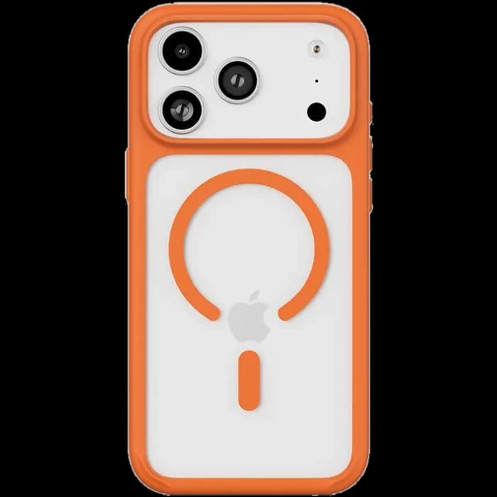 Чехол-накладка uBear Shade для iPhone 17 Pro Max, полиуретан, оранжевый