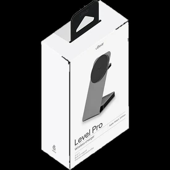 Зарядное устройство беспроводное uBear Level Pro 3 в 1, 25Вт, серый