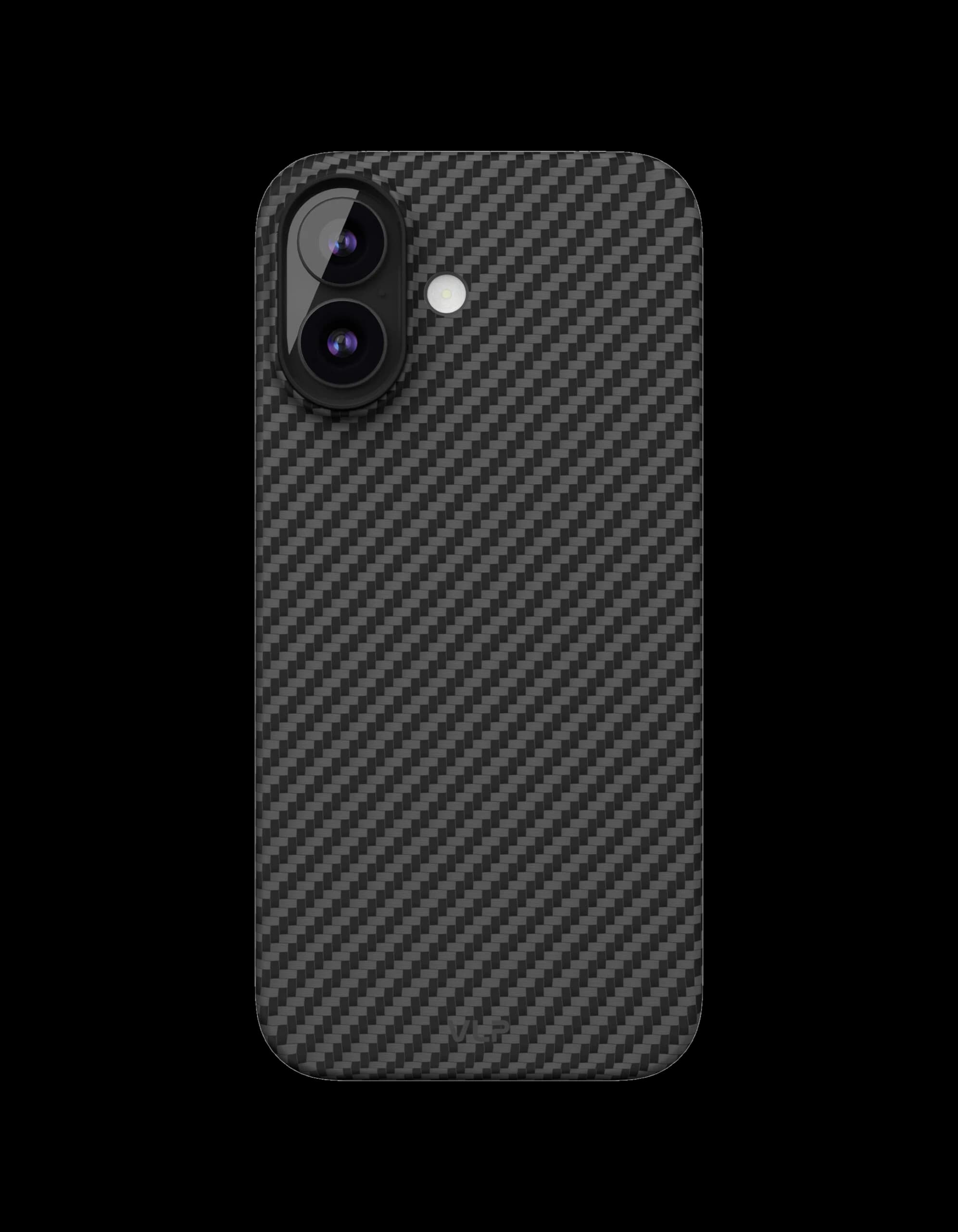 Чехол защитный VLP Kevlar Case с MagSafe для iPhone 17, черный