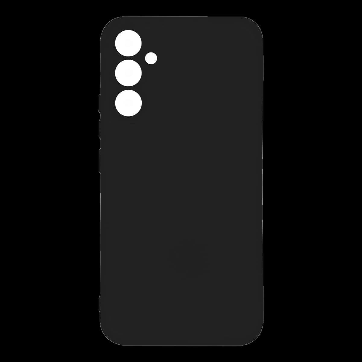 Чехол для Samsung Galaxy A55 Silicon Cover Black, Черный