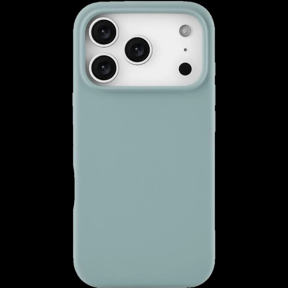 Чехол-накладка uBear Touch Mag для iPhone 17 Pro Max, силикон, холодная мята