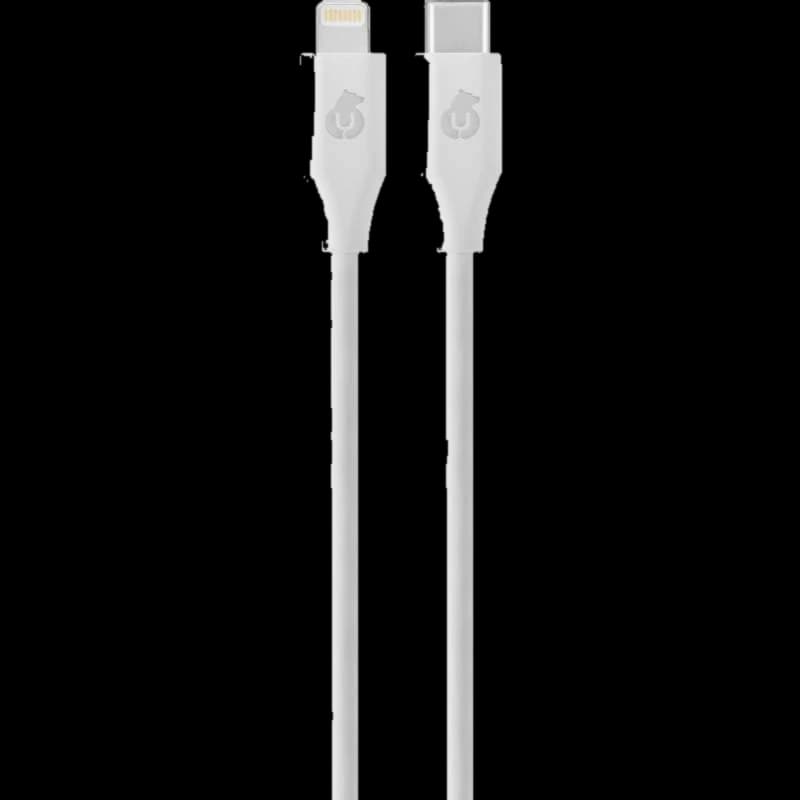 Кабель uBear Life Cable USB-C / Lightning 1,2м, белый