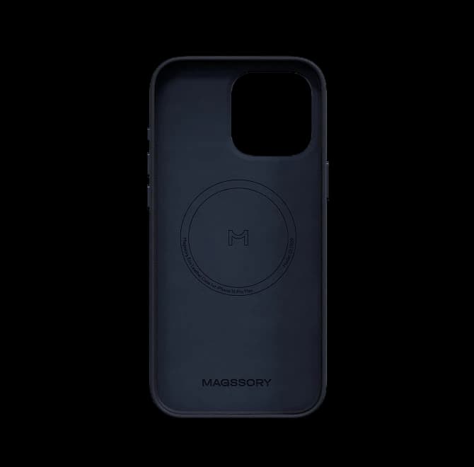 Чехол для iPhone 16 Pro Max Eco Leather Case Blue