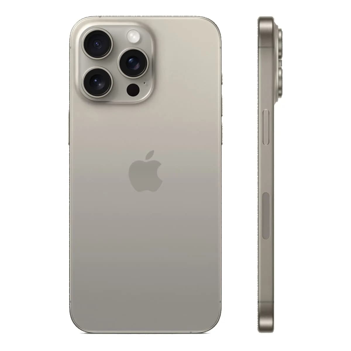 Apple iPhone 15 Pro Max 512Gb Dual SIM Natural Titanium, натуральный титан