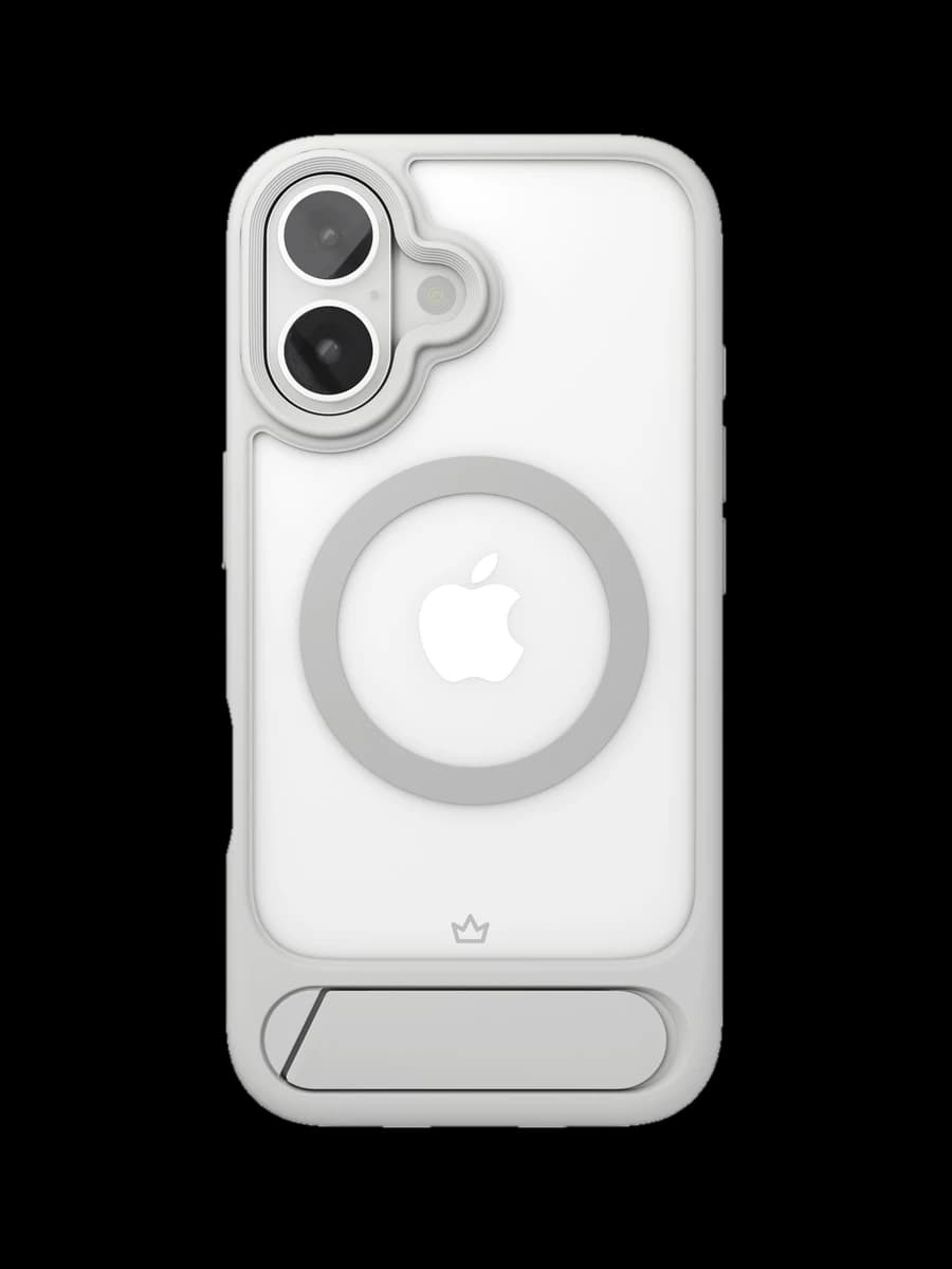 Чехол защитный VLP Reels Case с MagSafe для iPhone 16, серый