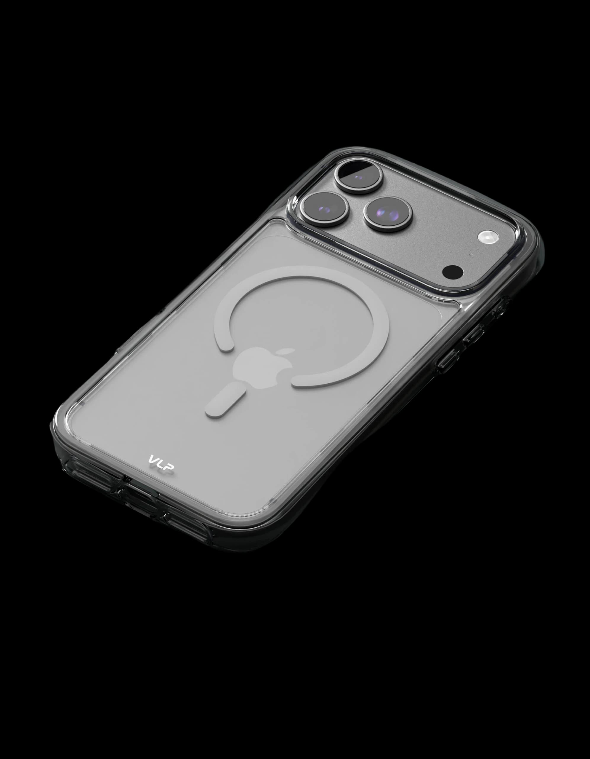 Чехол защитный VLP Bubble Case с MagSafe для iPhone 17 ProMax, белый