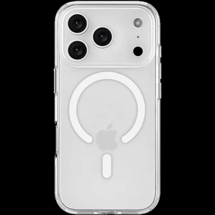 Чехол-накладка uBear Vision Mag для iPhone 17 Pro, поликарбонат, прозрачный