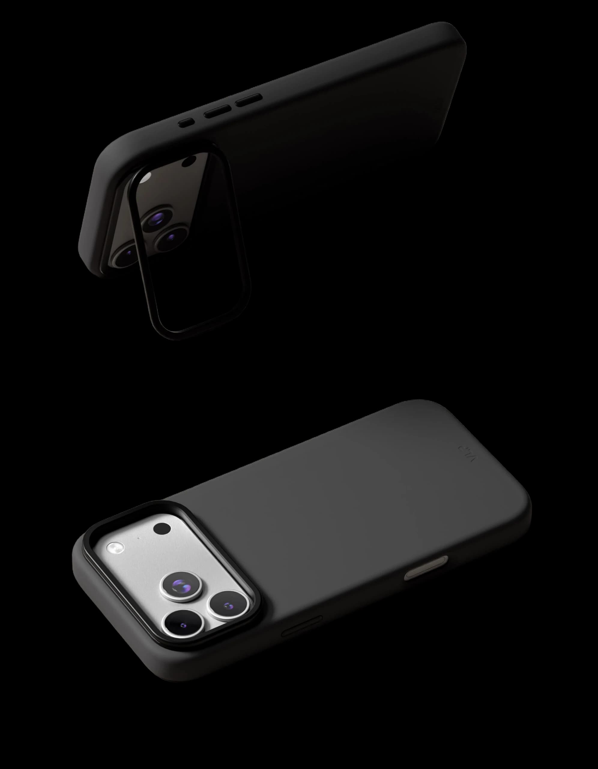 Чехол защитный VLP Aster Pro Stand Case с MagSafe для iPhone 17 ProMax, черный