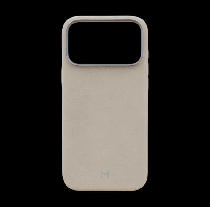 Чехол Magssory для iPhone 17 Pro Max Ivory, экокожа