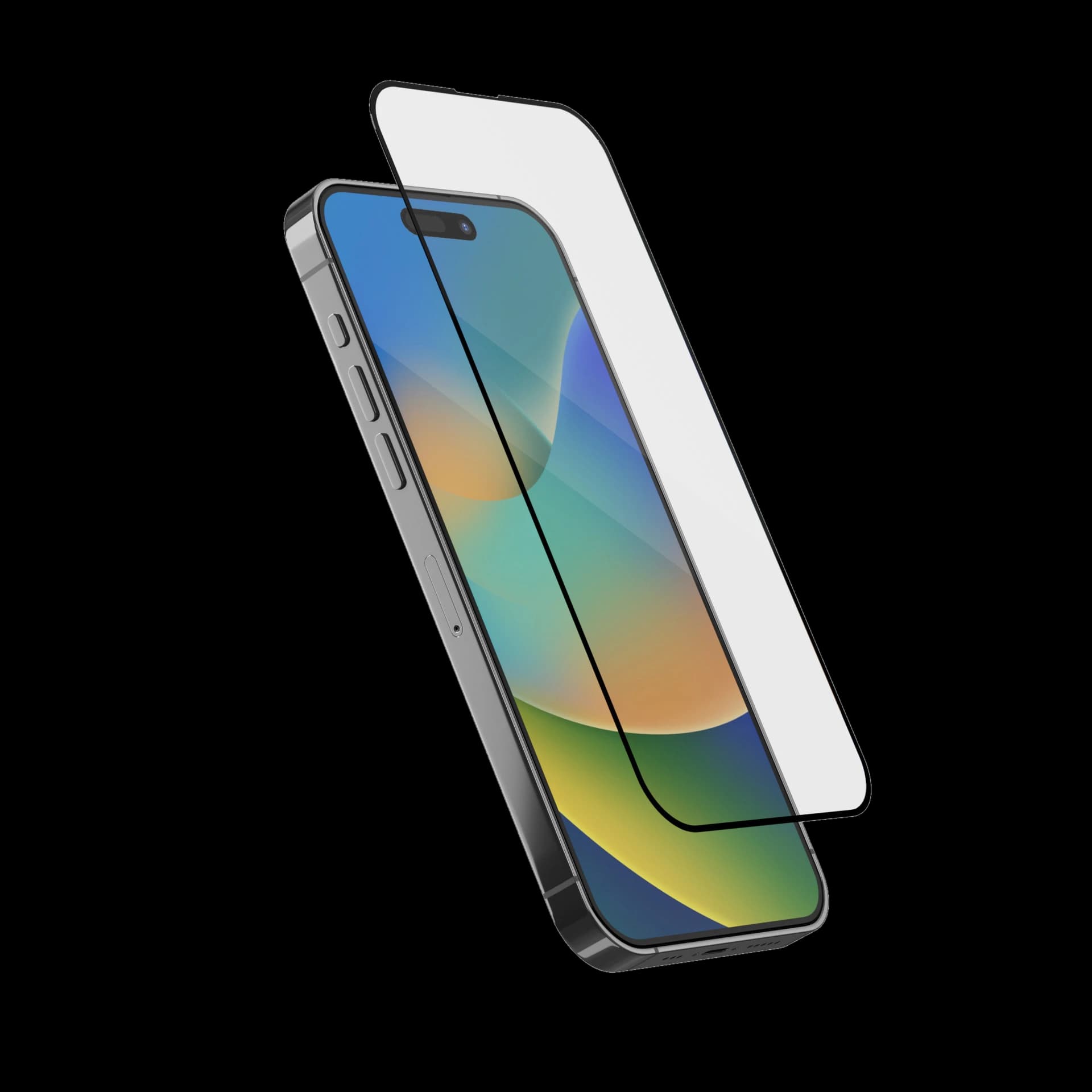Защитное стекло uBear Extreme Nano Shield 2.5D для iPhone 15 Plus (дисплей)