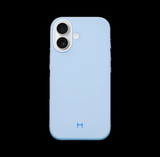 Чехол Magssory для iPhone 17, силикон, Blue
