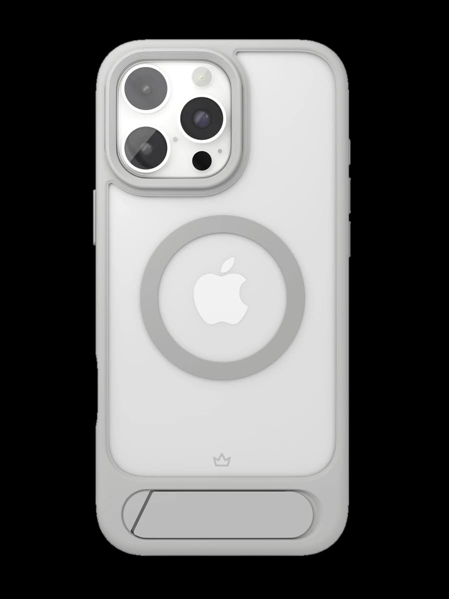 Чехол защитный VLP Reels Case с MagSafe для iPhone 16 ProMax, серый