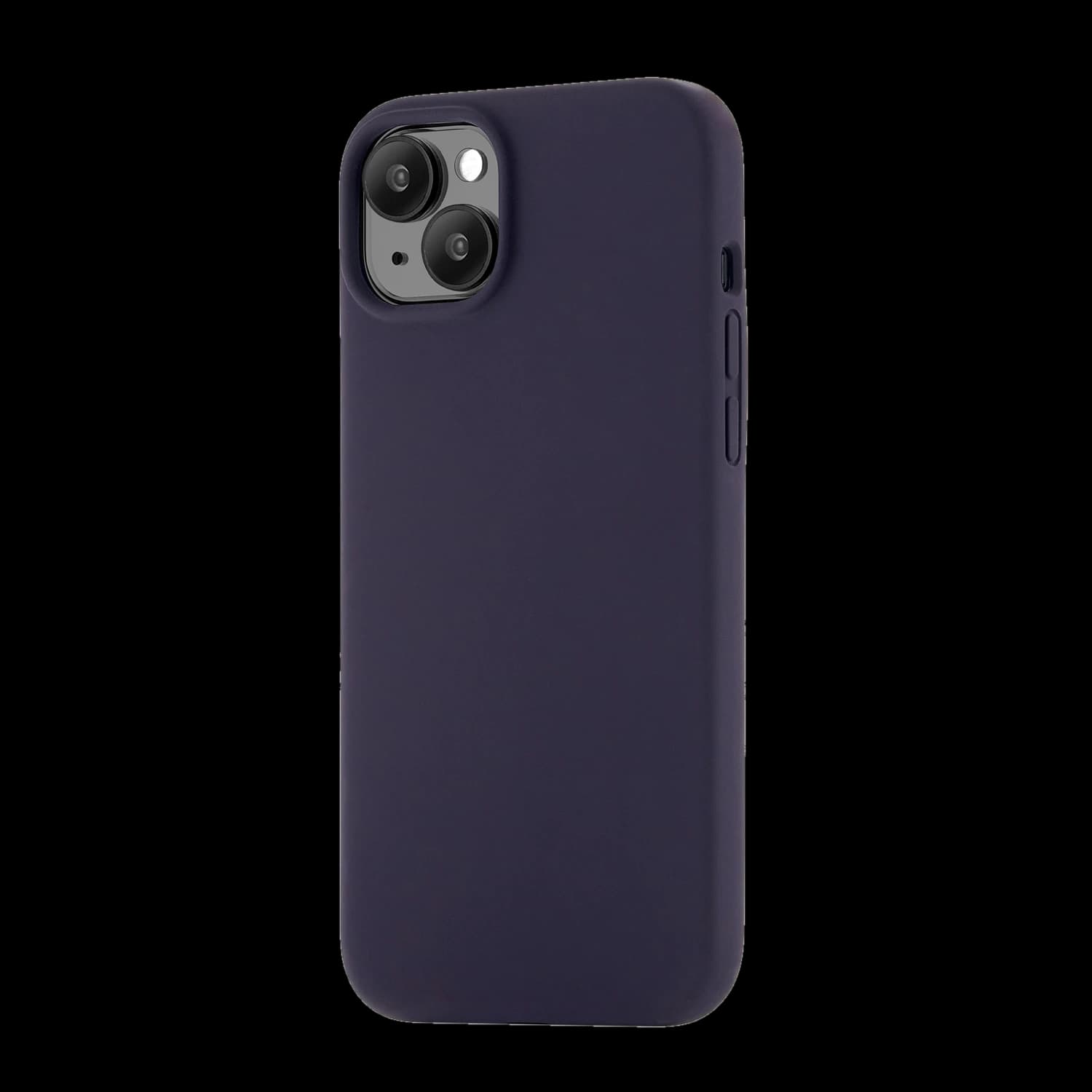 Чехол-накладка uBear Touch Mag Case для iPhone 15 Plus, силикон, темно-фиолетовый