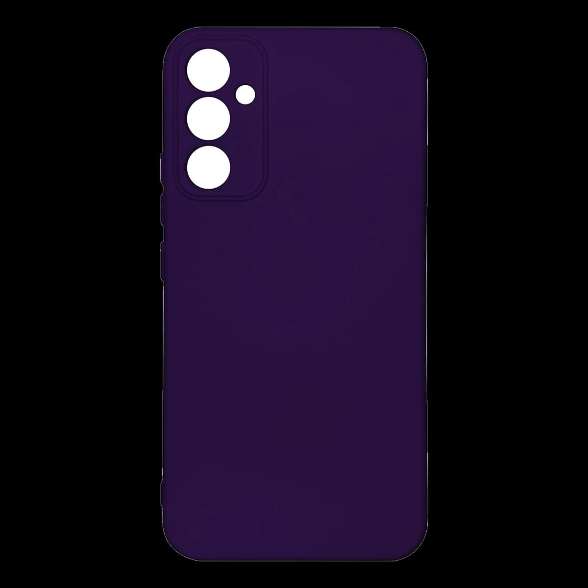 Чехол Silicone Case v2 для Samsung Galaxy A34 Темно-фиолетовый