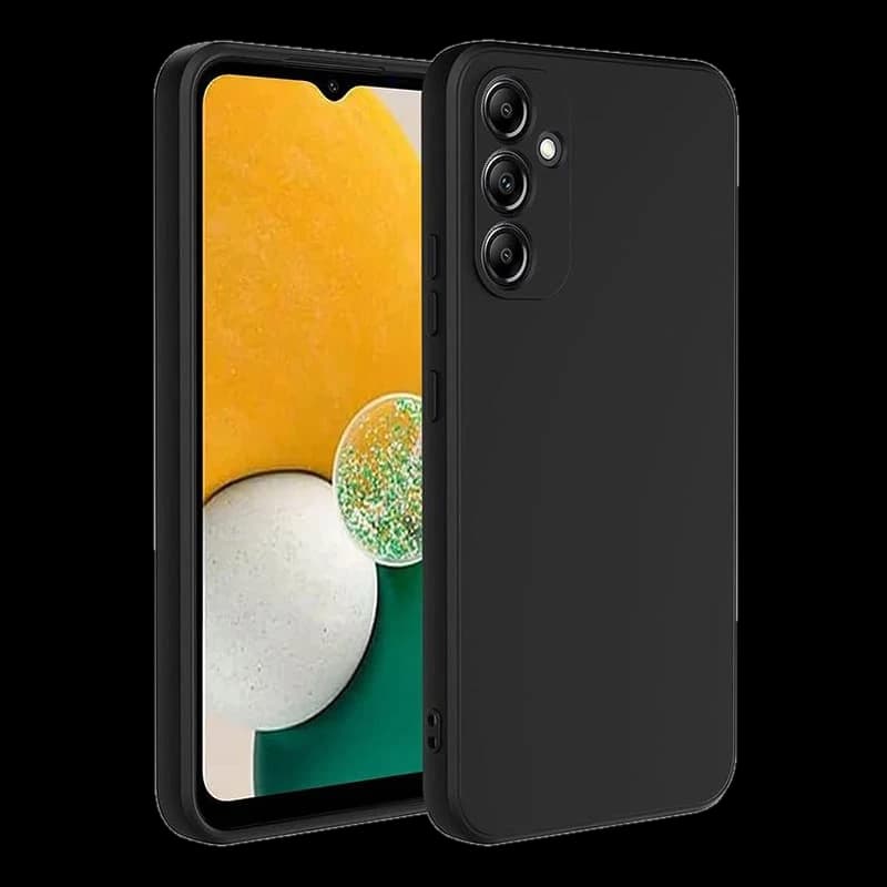 Чехол Silicone Case v2 для Samsung Galaxy A34 Черный