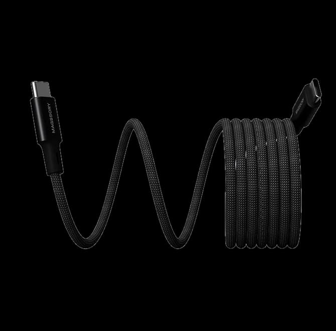Магнитный кабель Magssory 1.2м 60W Black