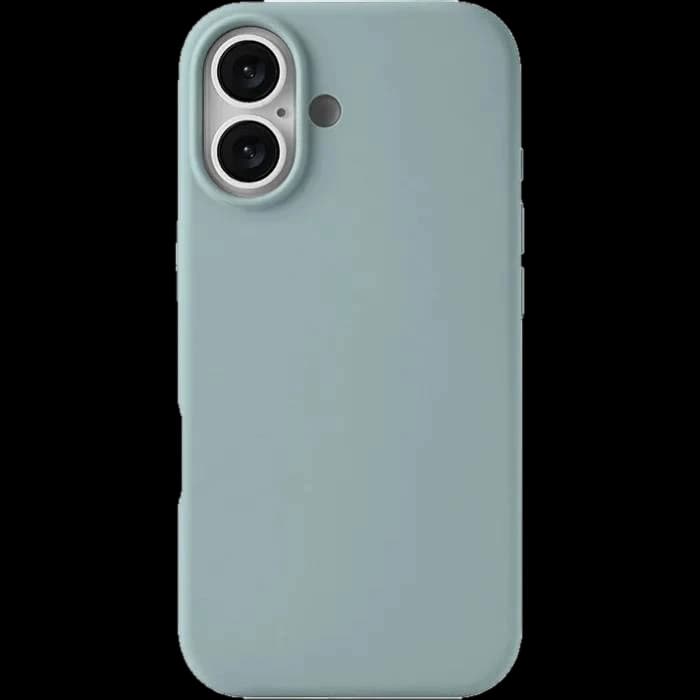 Чехол-накладка uBear Touch Mag для iPhone 17, силикон, холодная мята