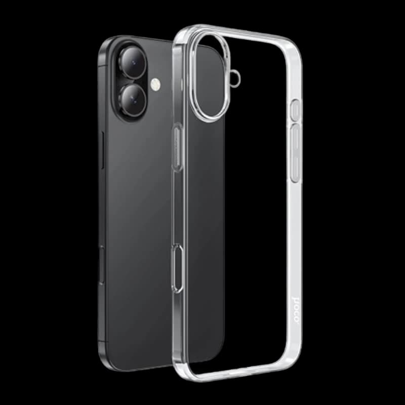 Чехол hoco. Creative Mobile phone case для Apple iPhone 16 Plus Прозрачный
