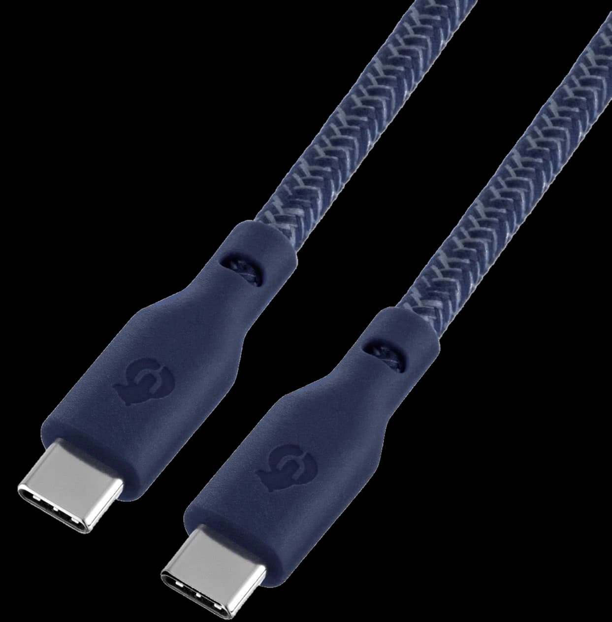 Кабель uBear Trend USB-C / USB-C, 60Вт 1,2м, синий