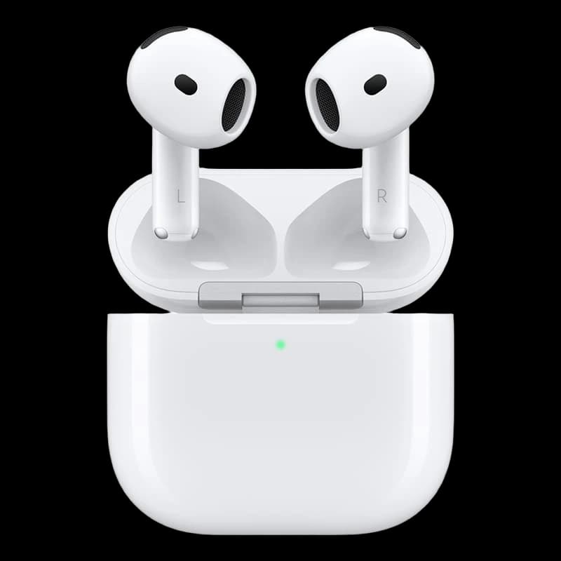Наушники Apple AirPods 4 White, белый, с активным шумоподавлением