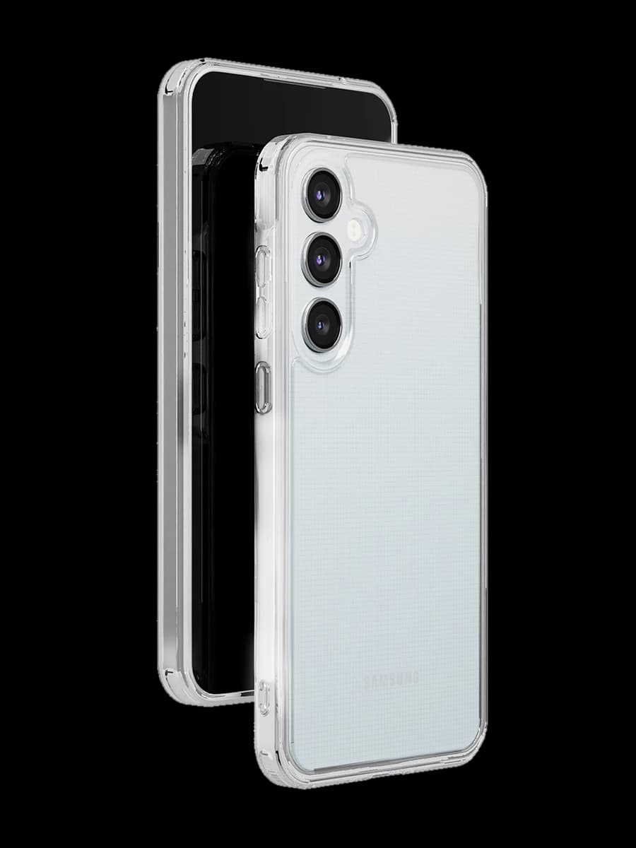 Чехол защитный VLP Crystal Case для Samsung A35, прозрачный