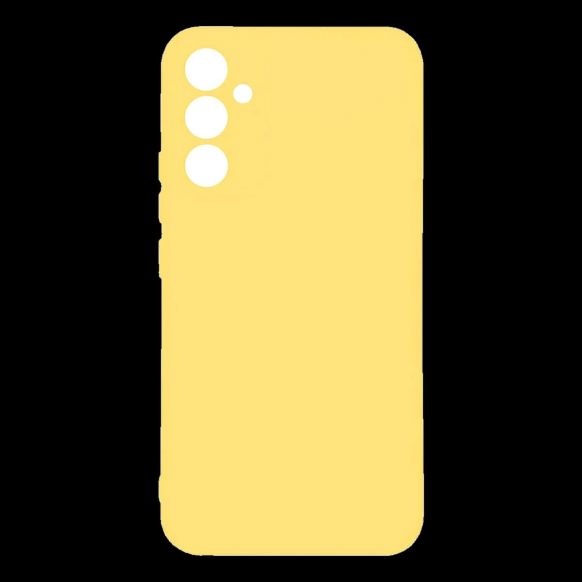 Чехол для Samsung Galaxy A55 Silicone Case Желтый