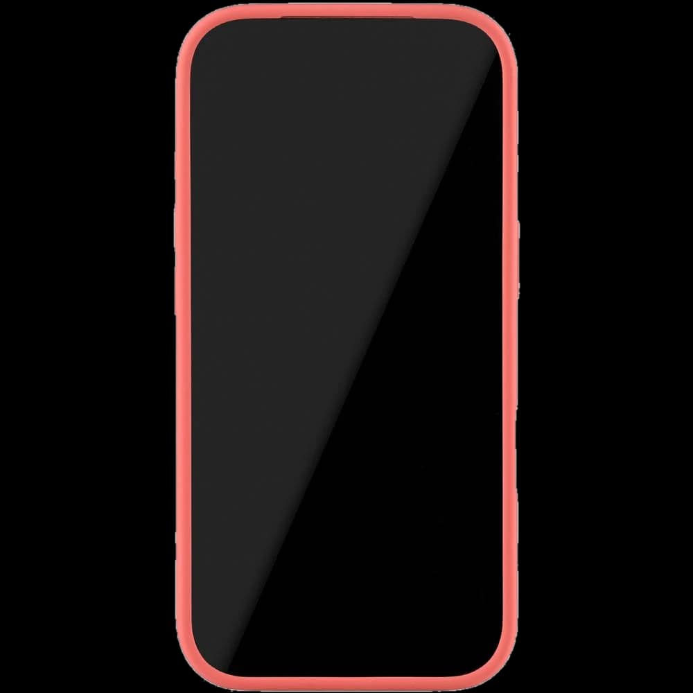 Чехол-накладка uBear Touch Mag для iPhone 17 Pro, силикон, коралловый