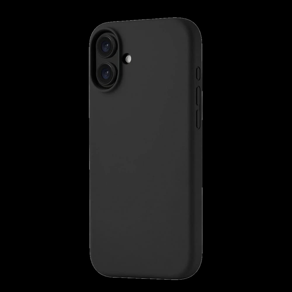 Чехол-накладка uBear Touch Mag Case для iPhone 16 Plus, силикон, черный