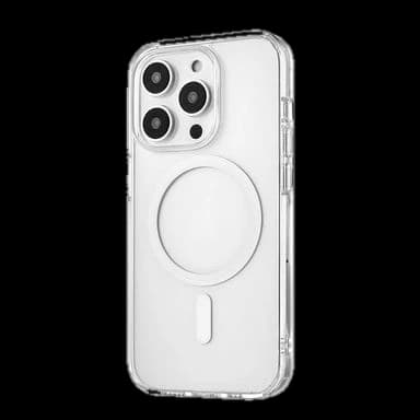 Чехол-накладка uBear Real Mag Case для iPhone 14 Pro, поликарбонат, прозрачный