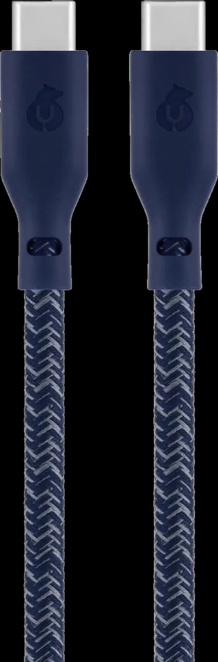 Кабель uBear Trend USB-C / USB-C, 60Вт 1,2м, синий