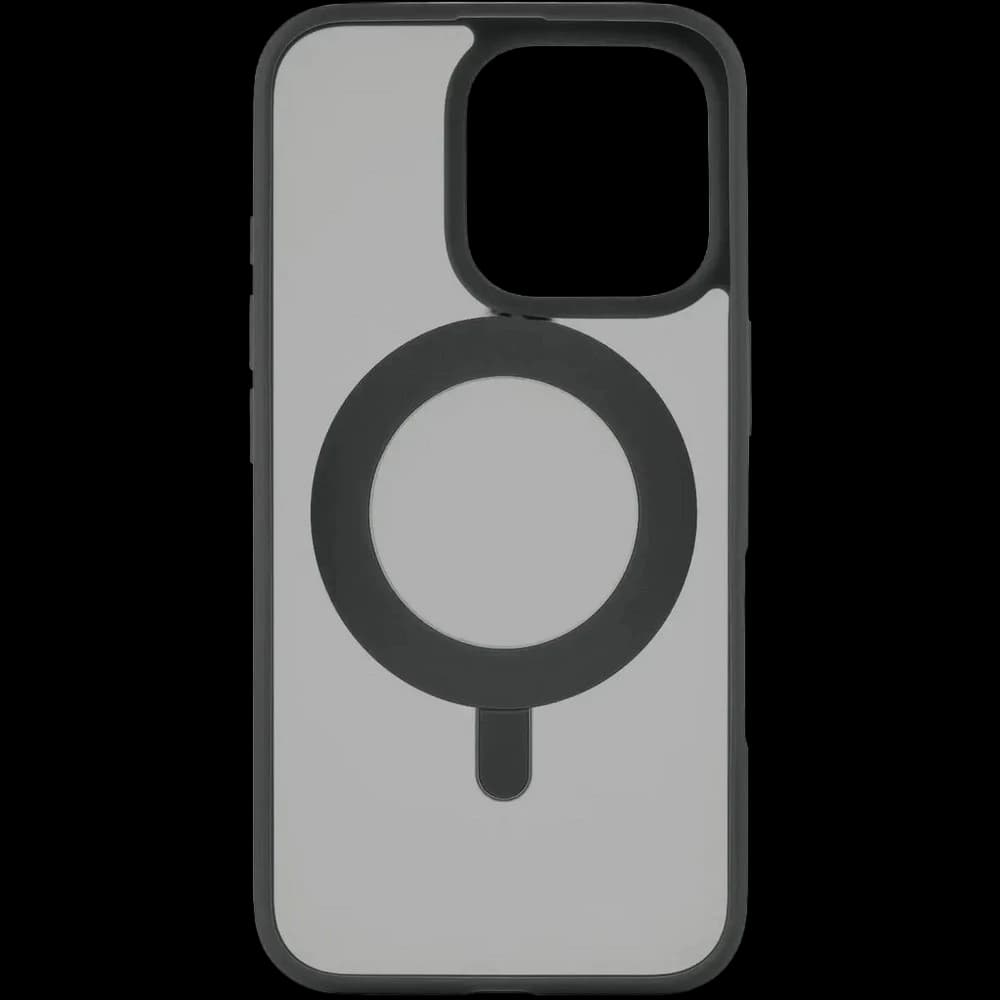 Чехол-накладка uBear Сlip 360 для iPhone 16 Pro Max, поликарбонат, черный