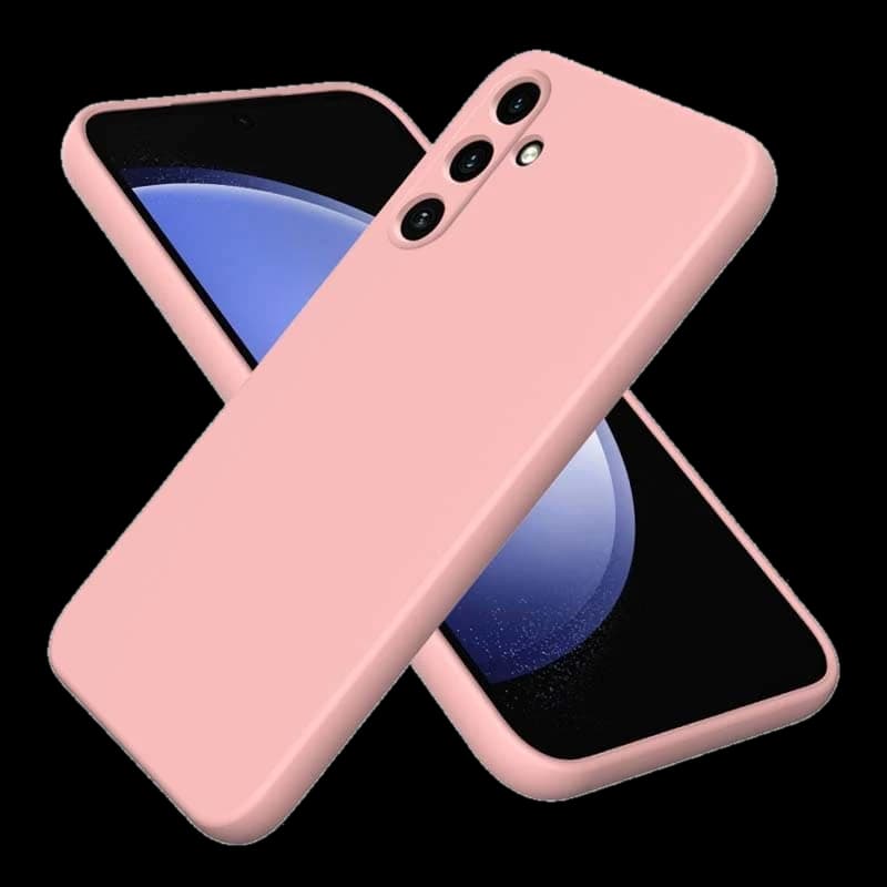 Чехол для Samsung Galaxy A35 Silicon Cover, Светло-розовый