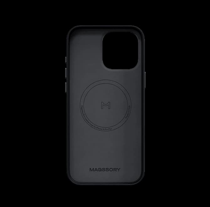 Чехол для iPhone 16 Pro Max Eco Leather Case Midnight