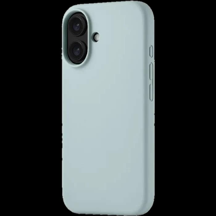 Чехол-накладка uBear Touch Mag Case для iPhone 16, силикон, мятный