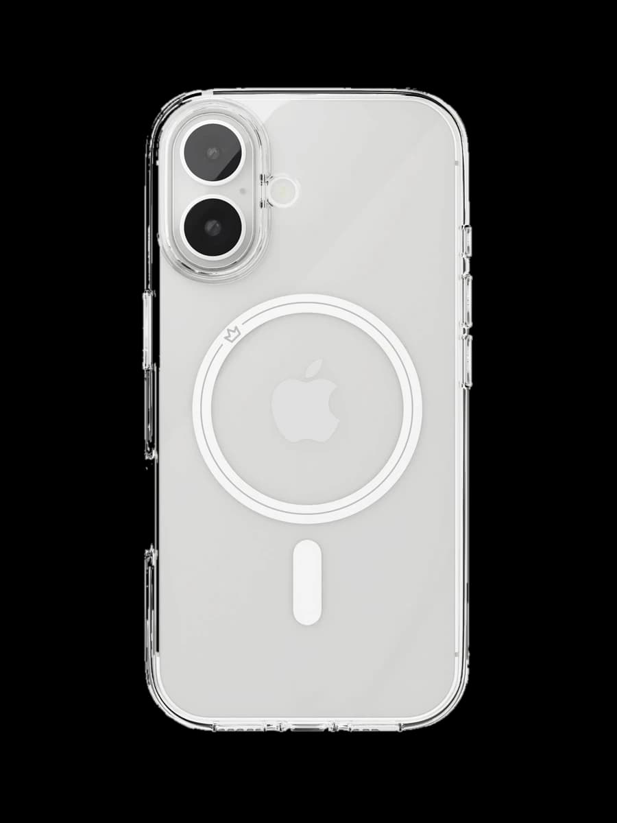 Чехол защитный VLP Puro Case с MagSafe для iPhone 16, прозрачный