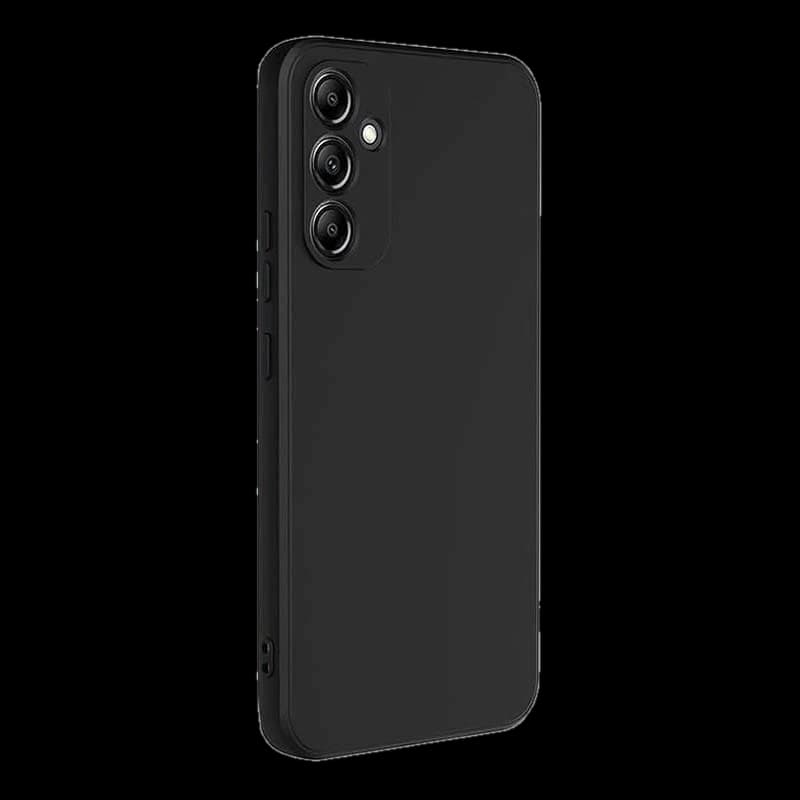 Чехол Silicone Case v2 для Samsung Galaxy A34 Черный