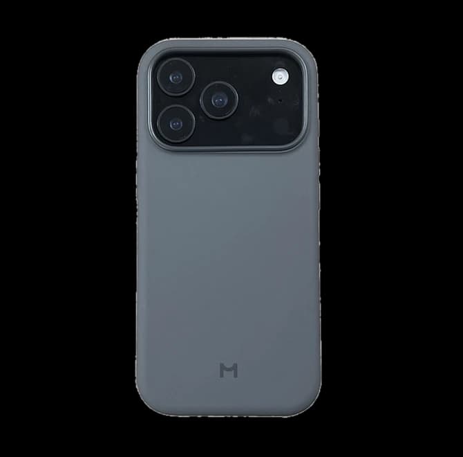 Чехол Magssory для iPhone 17 Pro, силикон, Gray