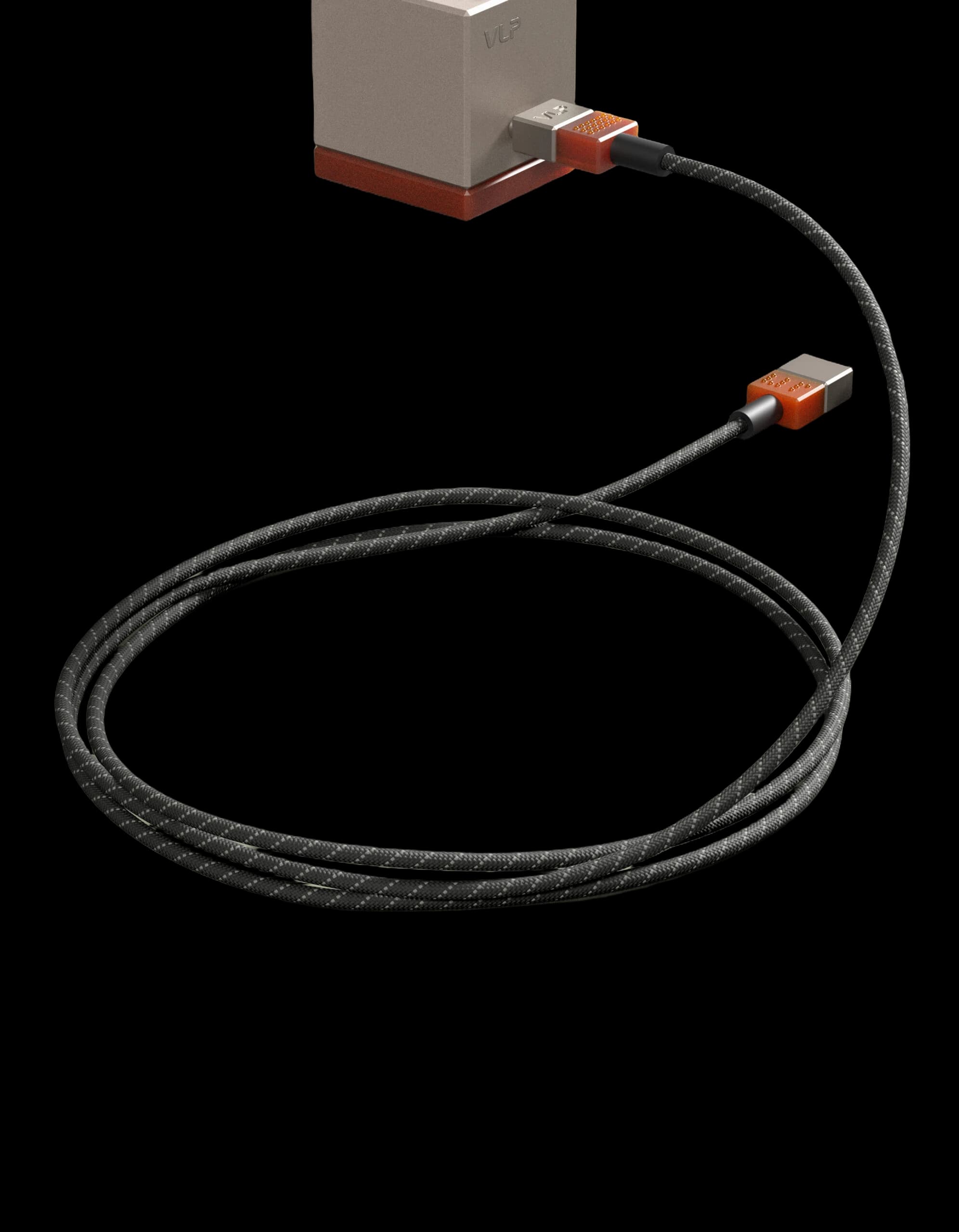 Дата-кабель VLP NEO USB-C, 100W, 1.5м, amber gray