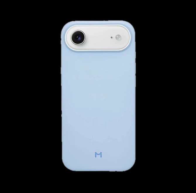 Чехол Magssory для iPhone 17 Air, силикон, Blue