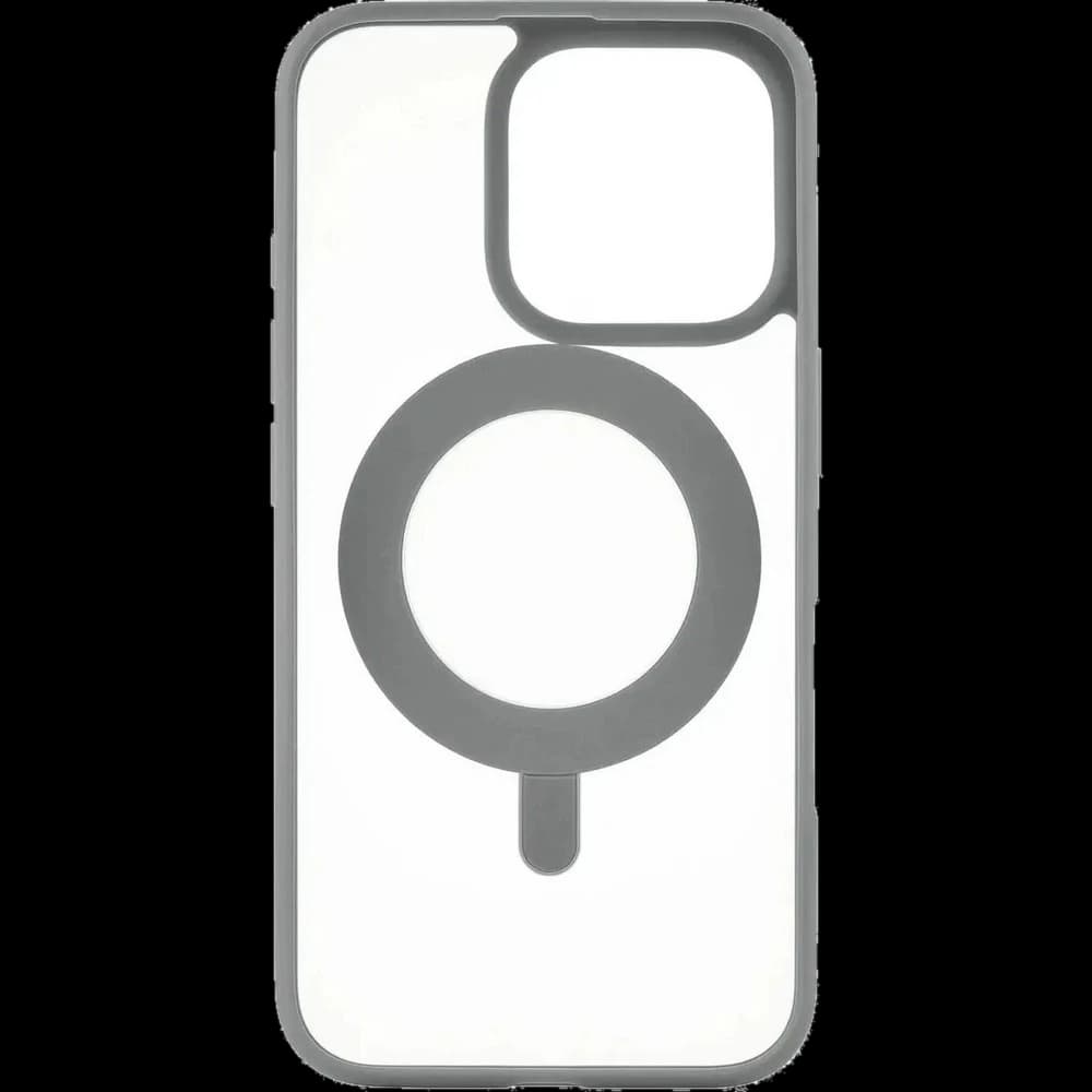 Чехол-накладка uBear Сlip 360 для iPhone 16 Pro Max, поликарбонат, серый