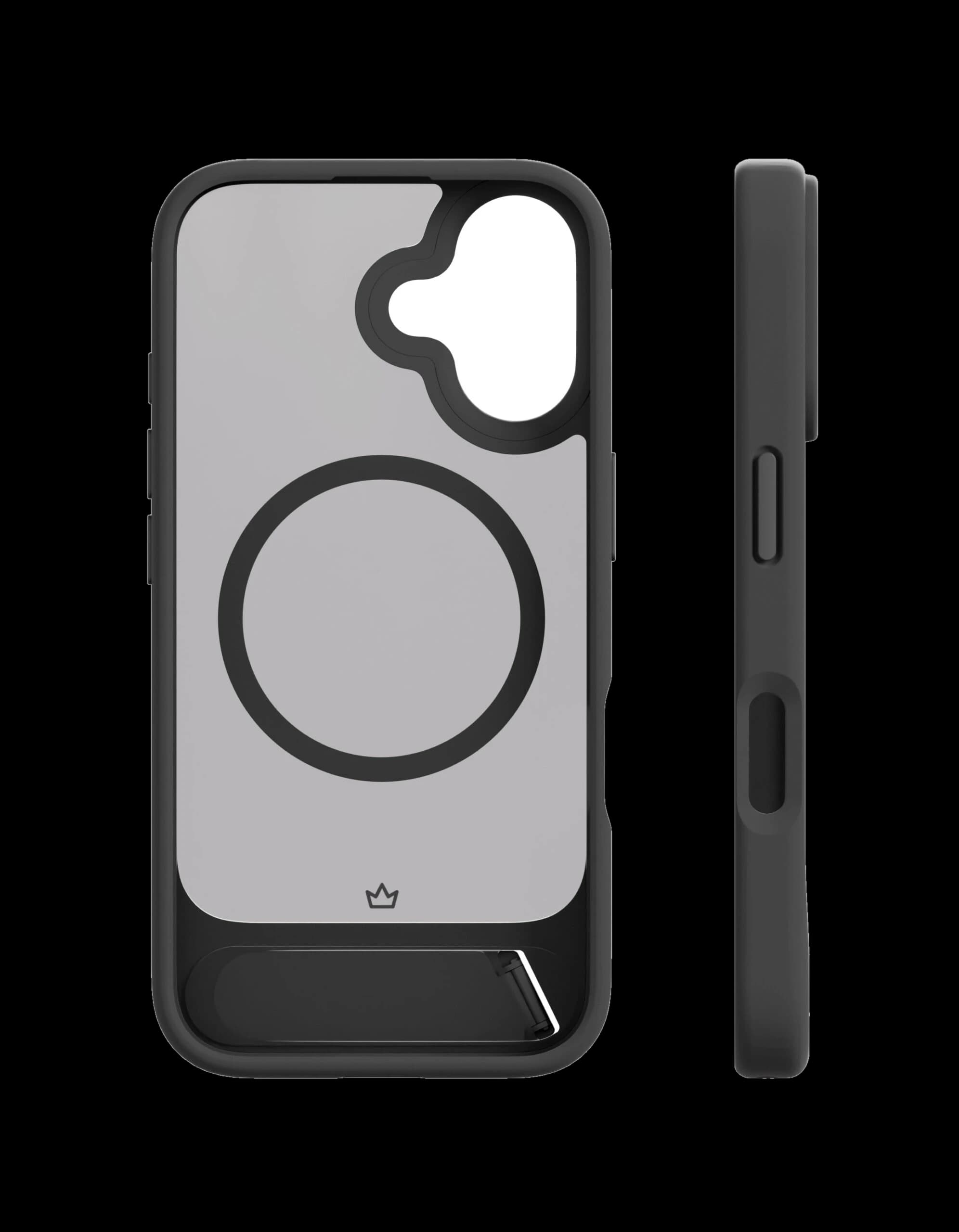Чехол защитный VLP Reels Case с MagSafe для iPhone 16, черный