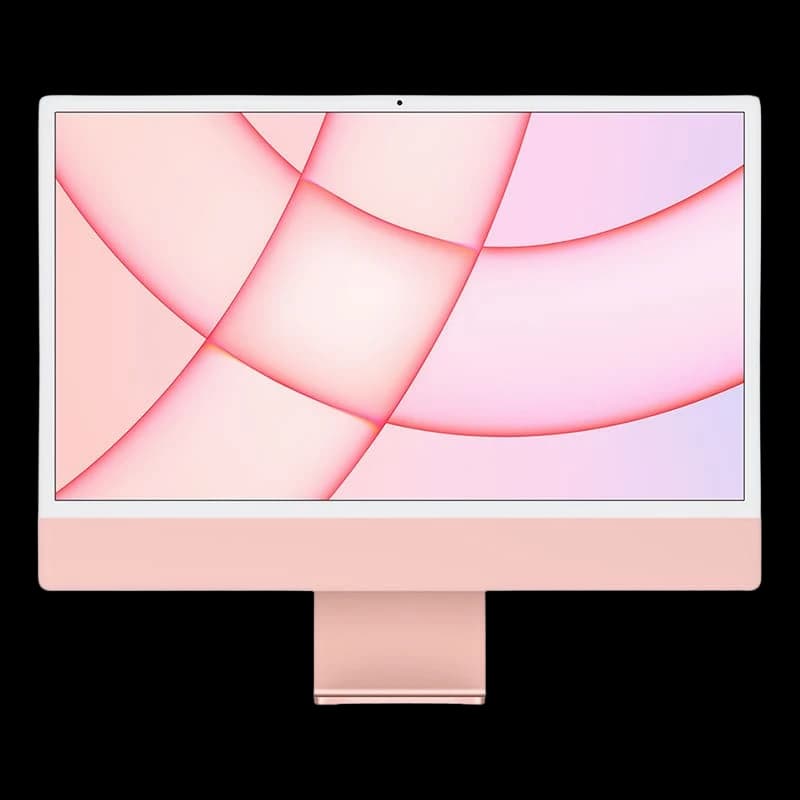 Apple iMac 24" (M1 8C CPU, 8C GPU, 2021) Retina 4,5K, 8/256Gb SSD (MGPM3) Pink, розовый