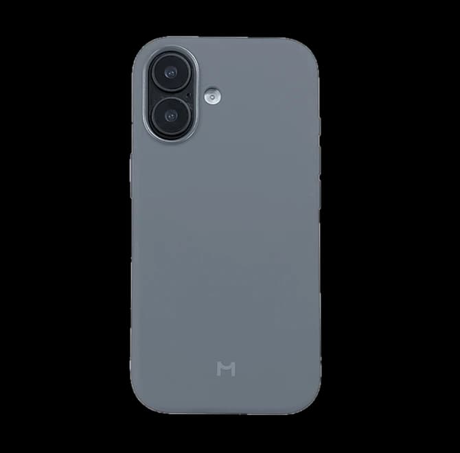 Чехол Magssory для iPhone 17, силикон, Gray