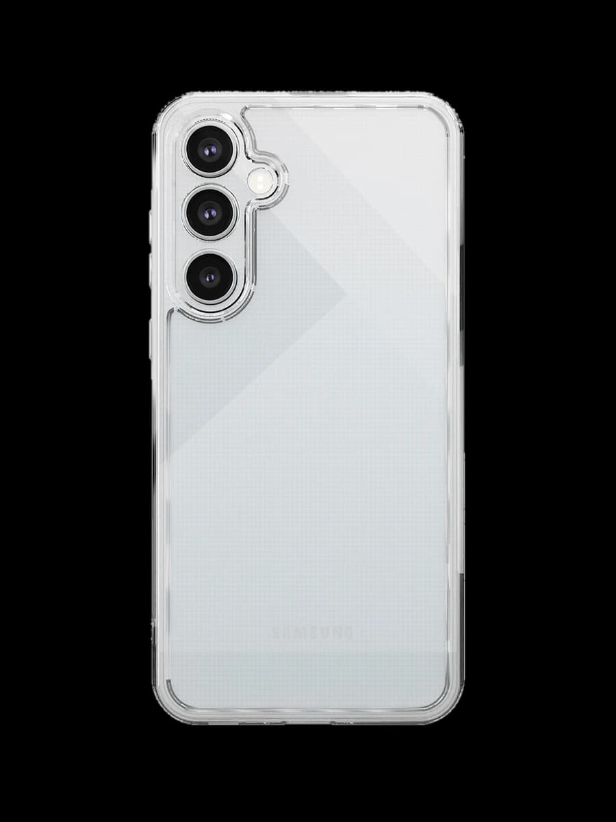Чехол защитный VLP Crystal Case для Samsung A35, прозрачный