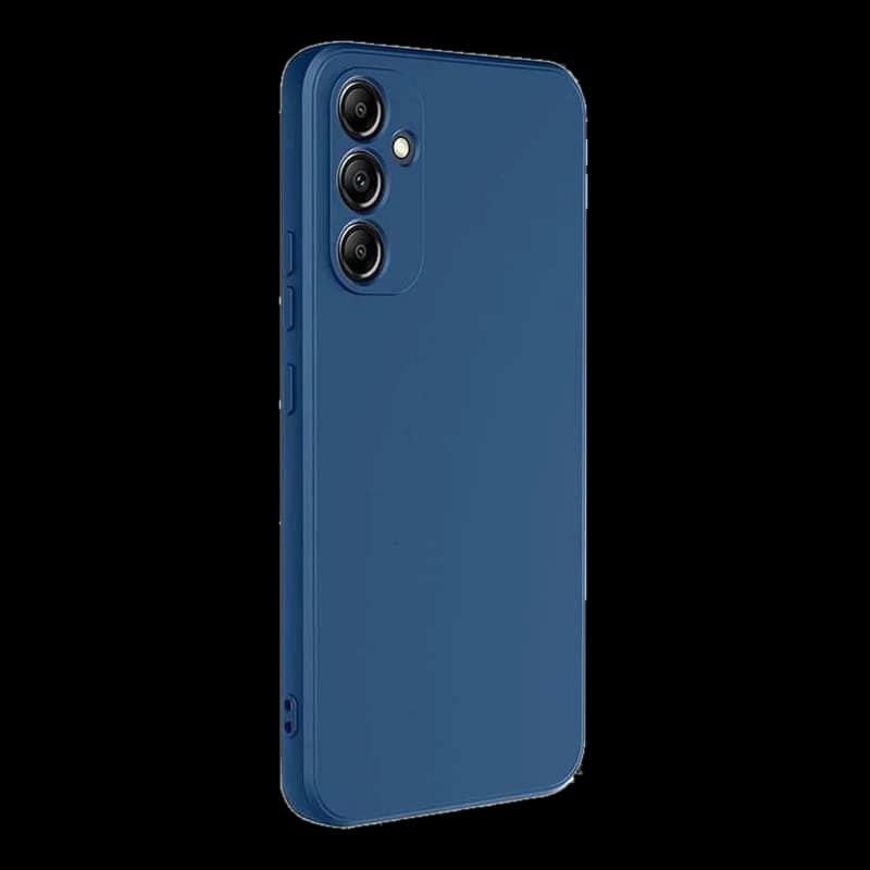 Чехол Silicone Case v2 для Samsung Galaxy A34 Темно-синий