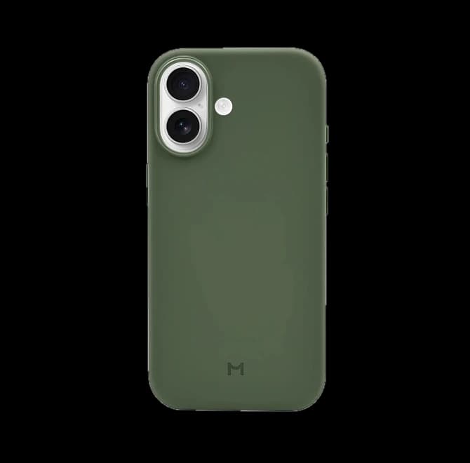 Чехол Magssory для iPhone 17, силикон, Green