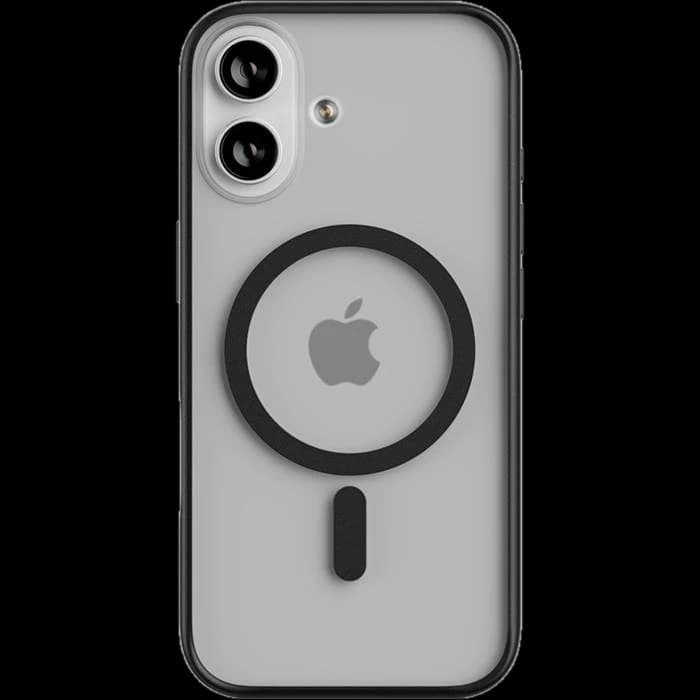 Чехол-накладка uBear Cloud Mag для iPhone 17, полиуретан, черный