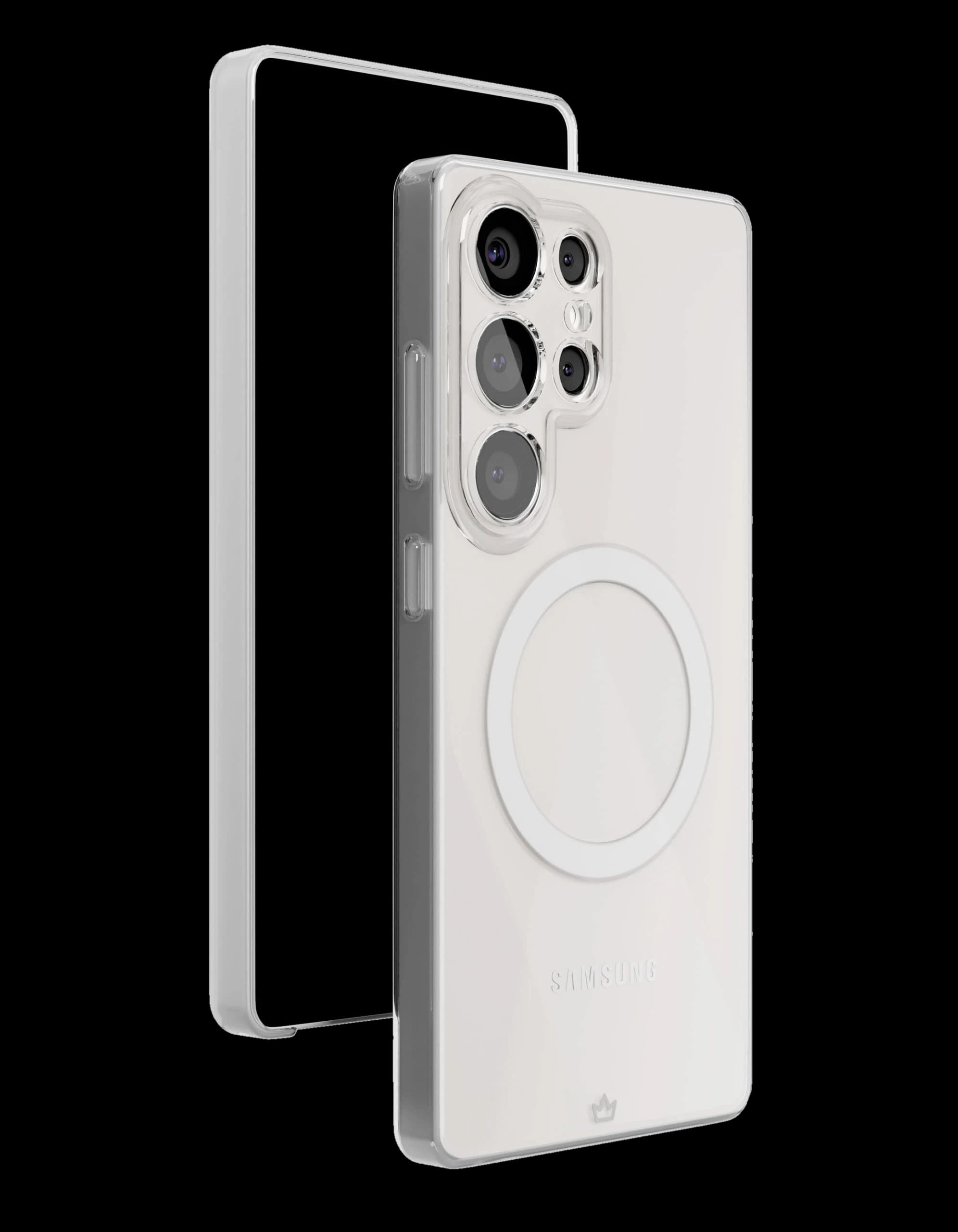 Чехол защитный VLP Puro Case с MagSafe для Samsung S25 Ultra, прозрачный