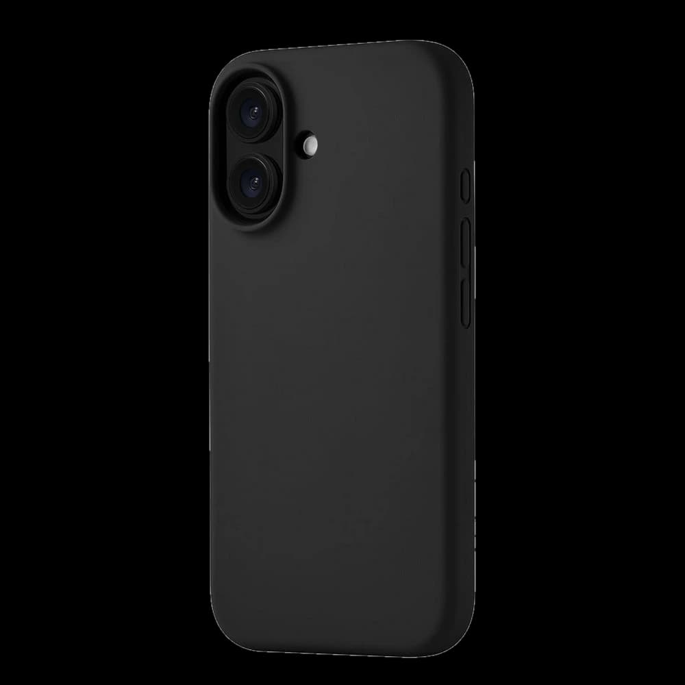 Чехол-накладка uBear Touch Mag Case для iPhone 16, силикон, черный